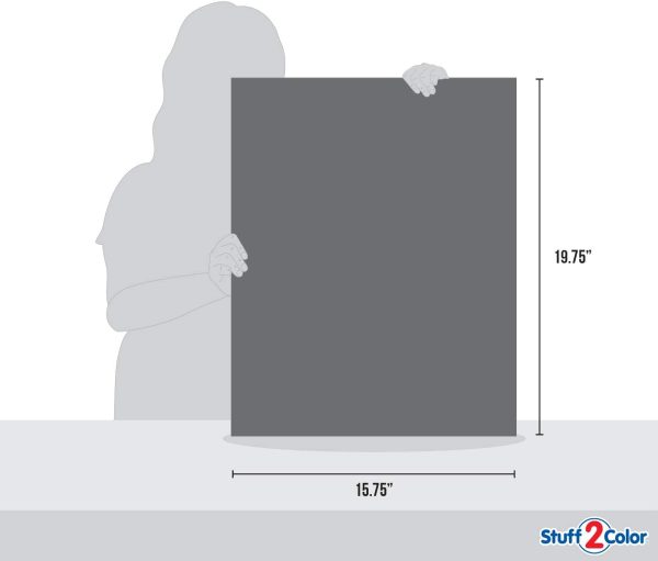 Stuff2Color Paisley - Fuzzy Velvet Coloring Poster for All Ages - Fun Coloring Activity-1