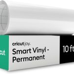 Cricut Smart Permanent Vinyl for Joy Machine, White (5.5in x 10ft roll) - Matless Cutting for Long cuts vinyl siding