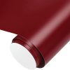 Gatichetta Maroon Vinyl Burgundy Self Adhesive Vinyl Craft Permanent Vinyl Roll 12" x 10ft for DIY Sticker, Decals, Home Decor, Matte Wine Red maroon bells