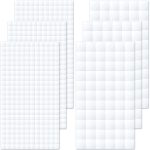 Joez Wonderful 6 Sheets Foam Adhesive Squares, 990pcs Total Double Sided Self Adhesive Circles, Precut Squares Strips Foam Tape for DIY Arts & Crafts, 2 Sizes (0.47in/12mm, 0.24in/6mm) sheets meaning