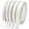 Double Sided Tape for Crafts, Double-Sided Tape for Arts, Scrapbook Supplies, Photography, Gifts Box, Scrapbooking, Card Making, Paper Backing, Tear-by-Hand, 6 Roll Heavy Duty Multi-Size Adhesive Tape doubletfinder