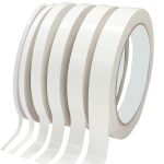 Double Sided Tape for Crafts, Double-Sided Tape for Arts, Scrapbook Supplies, Photography, Gifts Box, Scrapbooking, Card Making, Paper Backing, Tear-by-Hand, 6 Roll Heavy Duty Multi-Size Adhesive Tape doubletfinder