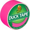 Duck Tape Colored Duct Tape, 1-7/8 Inches x 15 Yards, Neon Pink colored