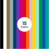 Cricut® Smart Vinyl™ Matless Permanent Vinyl, Colorful Sampler – 13 in x 12 in (20 ct) smartsheet