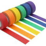 Colored Masking Tape, Colored Painters Tape for Arts & Crafts, Labeling or Coding - Art Supplies for Kids - 6 Different Color Rolls - Masking Tape 1 Inch x 13 Yards (2.4cm X 12m) pinterest career