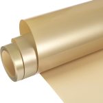 WRAPXPERT Gold HTV Light Gold Heat Transfer Vinyl Roll,12''x5ft Iron on Vinyl, Champagne Heat Press Vinyl for T-Shirts, Fabrics, Easy to Transfer & Cut gold price per gram