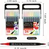Dual Tip Markers for Kids, Washable Markers Set, Art Marker with Stand Portable Box, Gift For Kids (24 Colours)-4