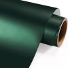 GIRAFVINYL Dark Green Vinyl Permanent - 12" x 6ft Matte Navy Permanent Vinyl Adhesive for Home Car Decorations, Cup, Stickers, Waterproof green card renewal