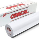 ORACAL 651 Matte White Finish Vinyl Roll – Durable Vinyl for DIY Projects & Sign Making, (12" x 15ft) 6511p