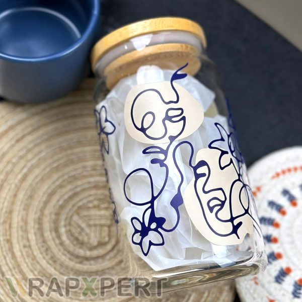 WRAPXPERT Navy Blue Vinyl,12" x10ft Blue Permanent Vinyl, Matte Blue Adhesive Vinyl Roll Compatible with All Cutting Machines, Dark Blue navy quick links