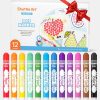 Shuttle Art Dot Markers, 12 Colors Washable Markers for Toddlers,Bingo Daubers Supplies Kids Preschool Children, Non Toxic Water-Based dotenv