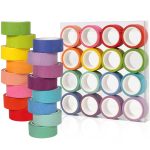 Phinus Washi Tape Set, 16 Pack Decorative Tape, Multicolor, 15mm x 5m, Reusable, Ideal for Gift Wrapping, Journaling, Crafting, Decoration seth macfarlane