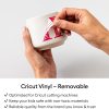 Cricut® Value Removable Vinyl, White (12 in x 10 ft)-2