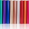 HTVRONT Matte Metallic Vinyl Permanent, 9 PCS 12 "x12 Metallic Vinyl Sheets - Permanent Adhesive Vinyl for Cutting Machine & Silhouette Cameo matterport3d