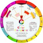 Grumbacher Large Color Wheel Mixing Guide, 9-1/2" Dia. colorado state capitol