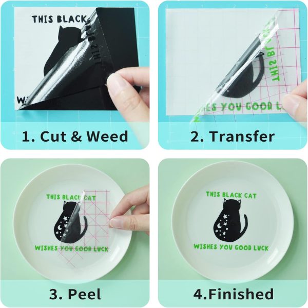 IModeur Permanent Adhesive Vinyl Bundle - 86 Pack Vinyl Sheets (12”x12”, Glossy, Matte, Metallic) for Most Cutting Machines and Party Decoration, Sticker, Craft Cutter, Car Decal permanent marker