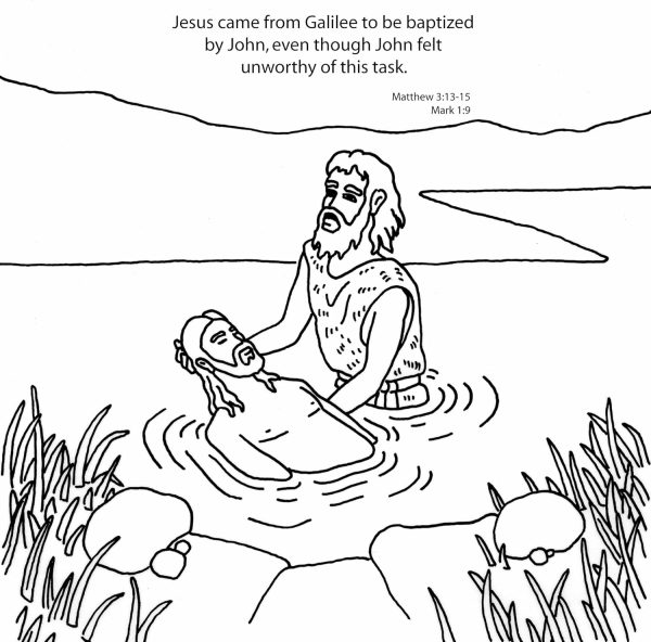 Memory Cross John The Baptist Craft Coloring Card 12/Pack 30021b crossfit