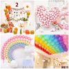 HANWER 200 PCS Glue Points for Balloons, Removable Sticky Point Tape, Adhesive Double Sided Clear dots for Craft Decoration-4