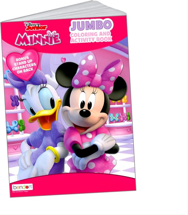 Bendon Minnie Mouse Coloring Book Stickers Set with Coloring Book and Minnie Stickers, Reward Sticker Set, and More-2