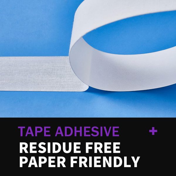 Linen Hinging Tape - Self-Adhesive Hinging Tape for Prints Matte Frames, Artwork Matting - Acid Free 1.25inch x 35ft-4