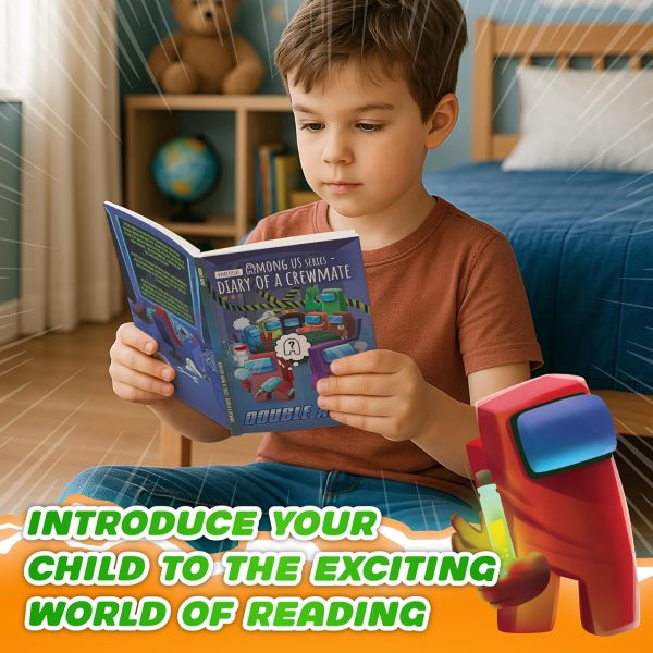 Among Us Inspired Boxed Set: 5 Epic Adventure Story Chapter Books (plus Bonus Coloring Book) for Kids Young Gaming Fans - Unofficial & Independent, Gift for Children Boys & Girls 8-12 years-2