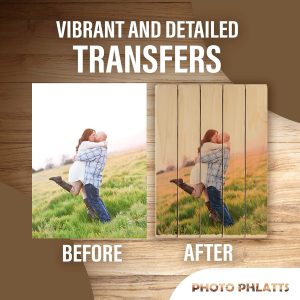 Photo Transfer Medium Gel for Transferring Photos to Wood and Other Hard Surfaces | Premium Clear Drying Solution for Beautiful Results on Your DIY Crafts and Personalized Gifts | 8oz-0