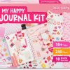 jackinthebox DIY Journal for Girls Ages 8-12, 242 pcs, Journaling kit, Tween Scrapbook, Includes 10 Mental Health Exercises, Girls Diary 8 9 10 11 12 Years-0