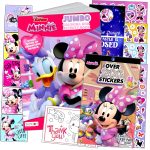 Bendon Minnie Mouse Coloring Book Stickers Set with Coloring Book and Minnie Stickers, Reward Sticker Set, and More-0