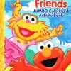 Bendon Publishing International Sesame Street Elmo Jumbo Coloring Book - Favorite Friends-1