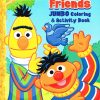 Bendon Publishing International Sesame Street Elmo Jumbo Coloring Book - Favorite Friends-0