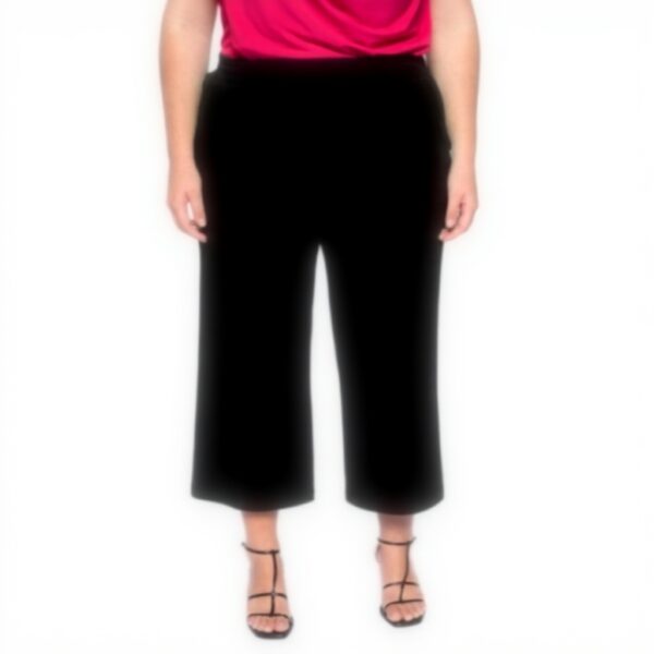 Fiorella Rubino Cropped Hose Jersey Curvy Größen Damen