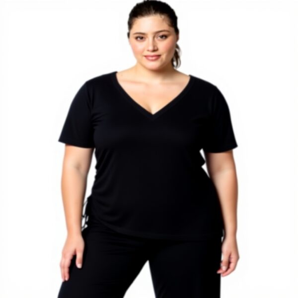 Fiorella Rubino Damen T-Shirt Tunnelzug Seite Größen