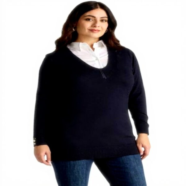 Fiorella Rubino Jeggings dunkelblau Curvy Damen Jeanshosen