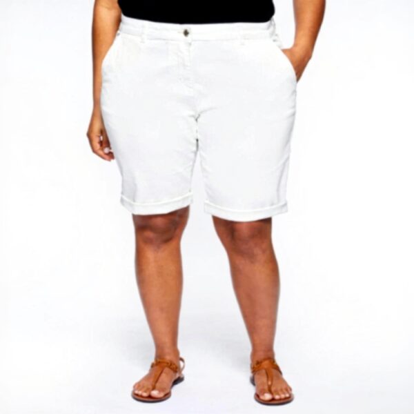 Fiorella Rubino Kurze Hose Baumwolle Curvy Size Sommer