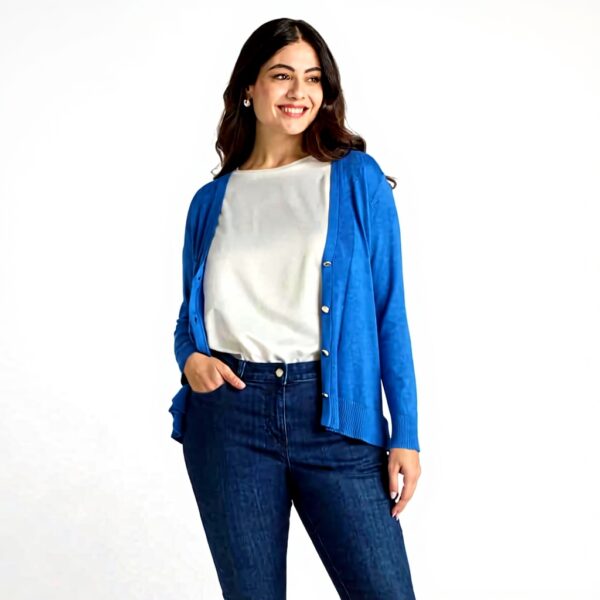 Fiorella Rubino Skinny Jeans Blau Curvy Größen Damen
