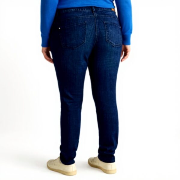 Fiorella Rubino Skinny Jeans Blau Curvy Größen Damen
