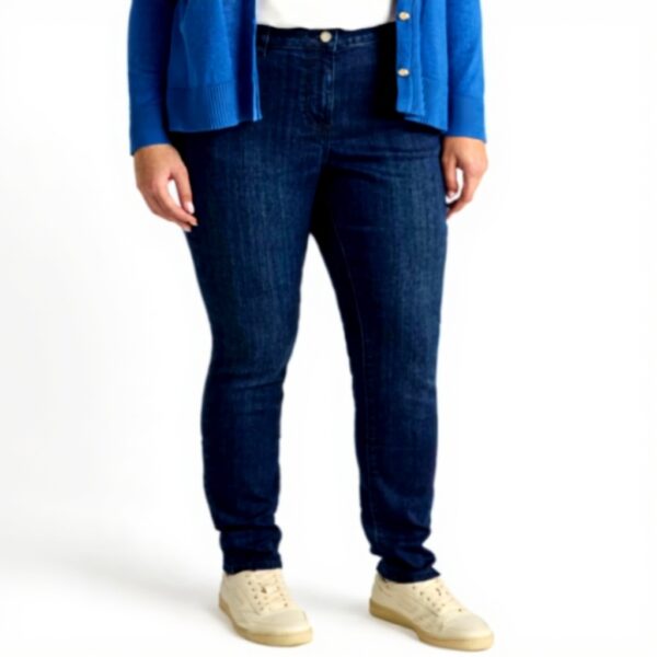 Fiorella Rubino Skinny Jeans Blau Curvy Größen Damen