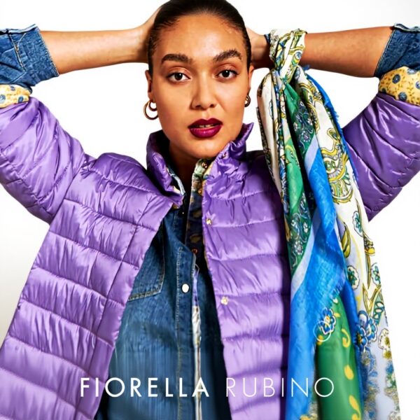 Fiorella Rubino Top Stickerei Curvy Größen Damen Sommer