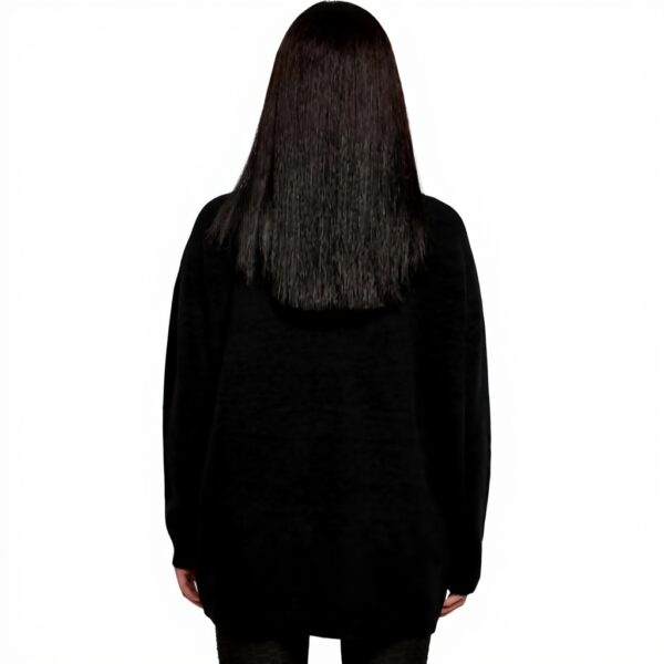 Urban Classics Damen Strickjacke Chunky Fluffy Knit Cardigan