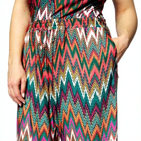 Bedruckte Strandhose Curvy Fiorella Rubino Damen Sommer