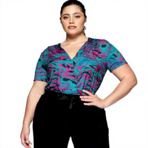 Fiorella Rubino Hose weites Bein Jersey Curvy Größen Damen