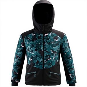 MILLET Damen Jacke Roldal Jkt W Black Lichen Camo