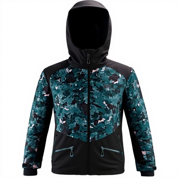 MILLET Damen Jacke Roldal Jkt W Black Lichen Camo