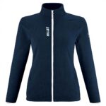 MILLET Damen Fleecejacke Blau recycelt Polartec Outdoor