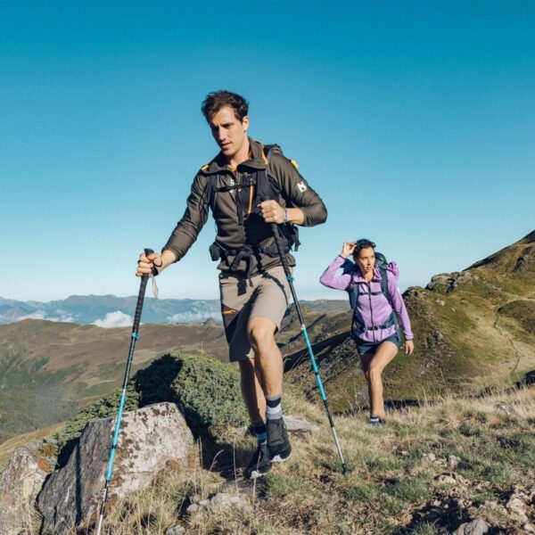 MILLET Herren Hike Up Kletterschuh Blau Wanderschuhe Vibram-4