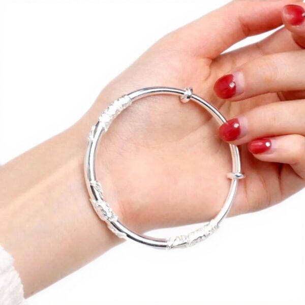 925er Sterlingsilber Armbänder Damen verstellbar zierlich