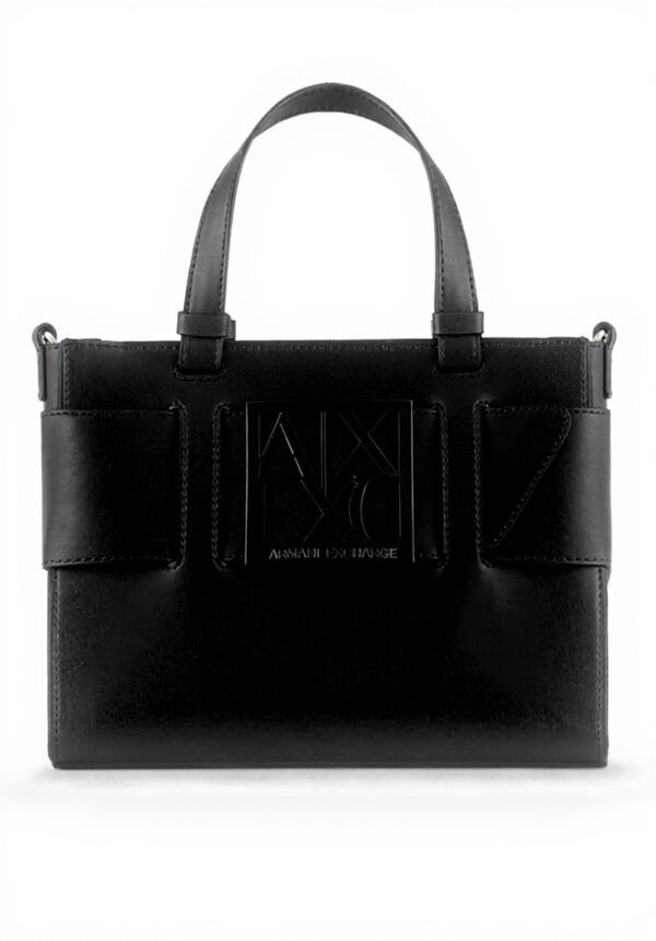 Armani Exchange Handtasche Schwarz Schultertasche Damen
