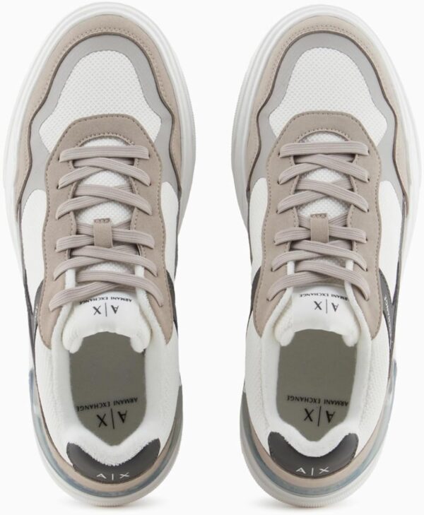 Armani Exchange Herren Sneaker Veloursleder Flick Lace Up-3