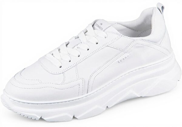 Copenhagen Damen Sneaker Weiß Glattleder Trendschuh
