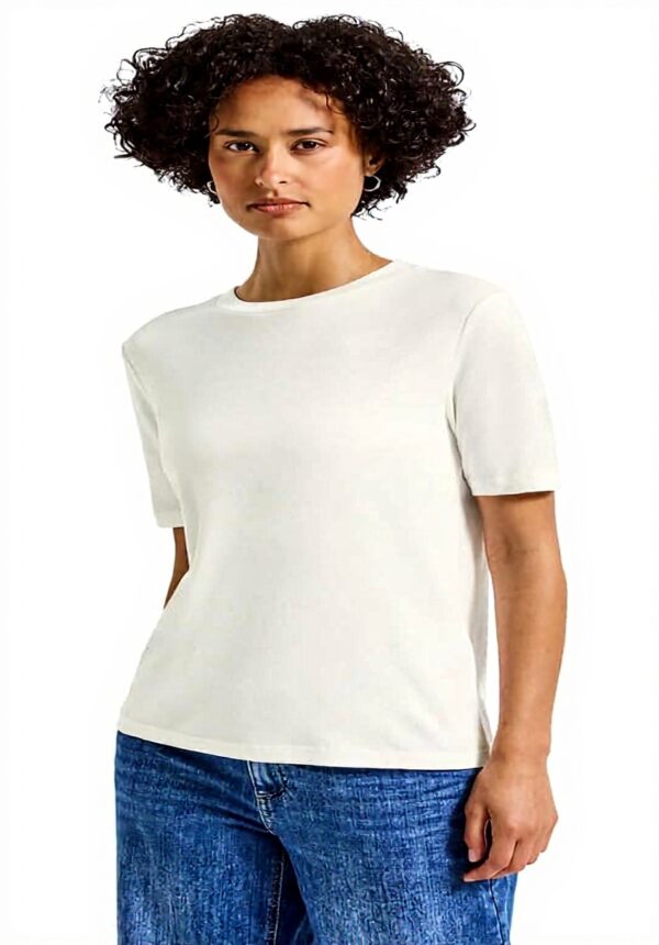 Damen Basic Shirt Turtleneck Street One Baumwollmodalmix